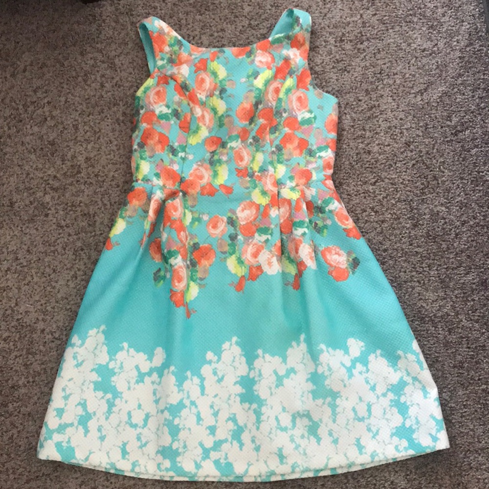 Floral spring dress
